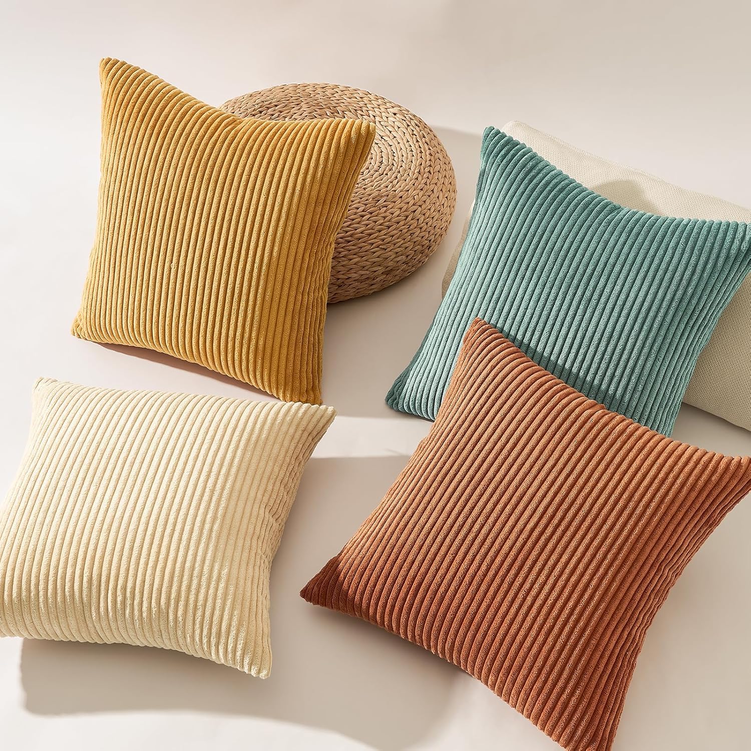 Topfinel Decorative Throw Pillow Covers