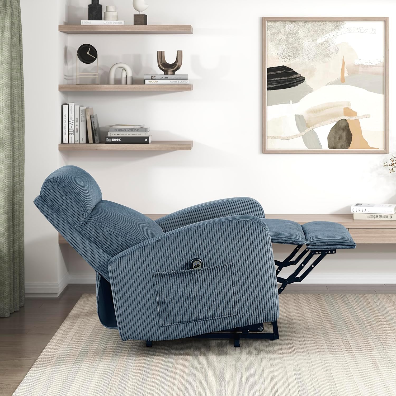 Recliner Chair Armchair Push Back Recliner