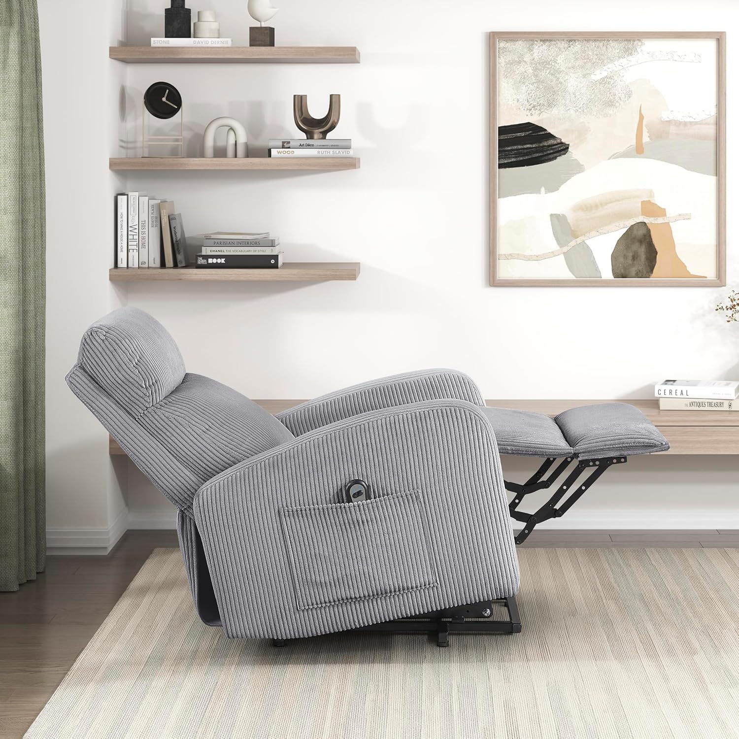 Recliner Chair Armchair Push Back Recliner