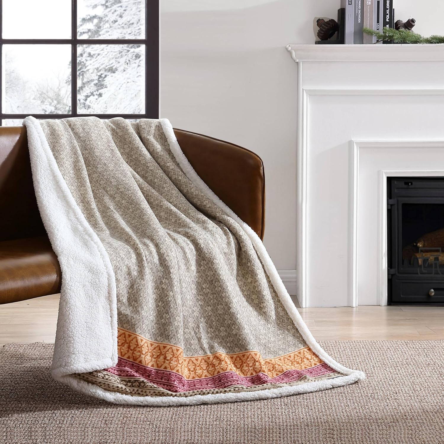 Blanket, Super Soft Reversible Sherpa