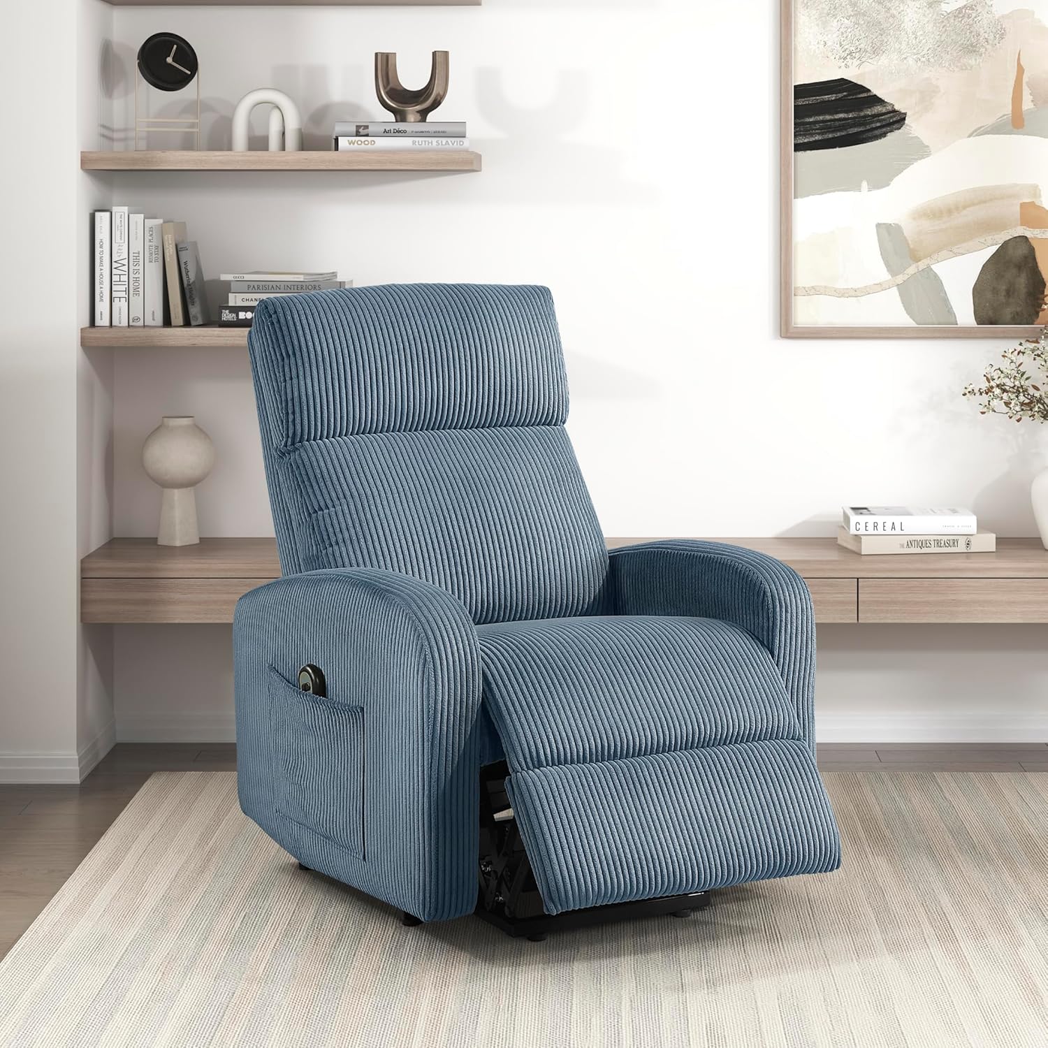 Recliner Chair Armchair Push Back Recliner