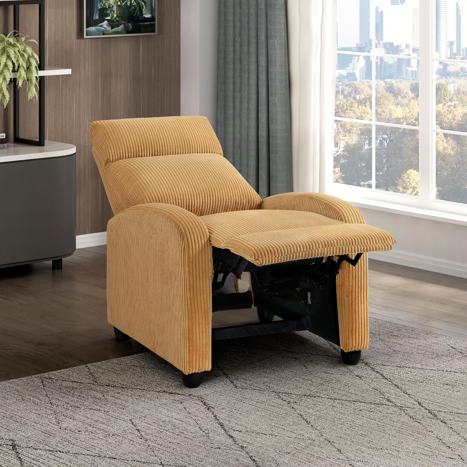 Recliner Chair Armchair Push Back Recliner