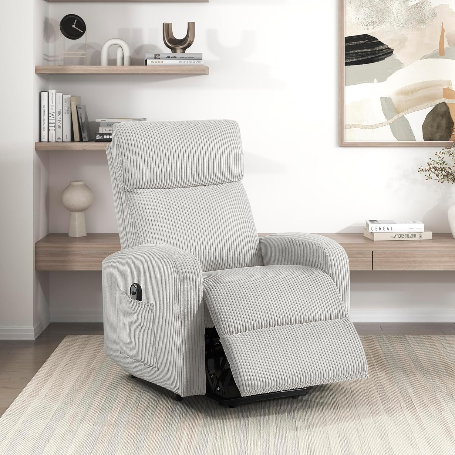 Recliner Chair Armchair Push Back Recliner