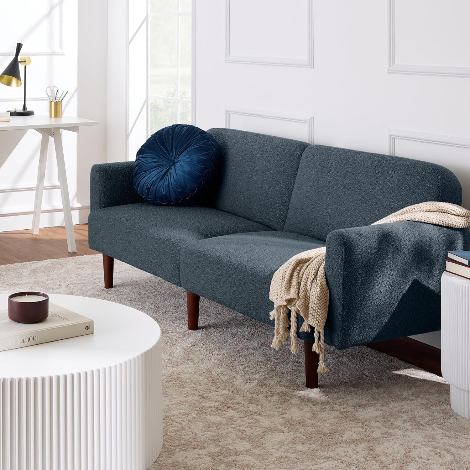 Velvet Loveseat Sofa