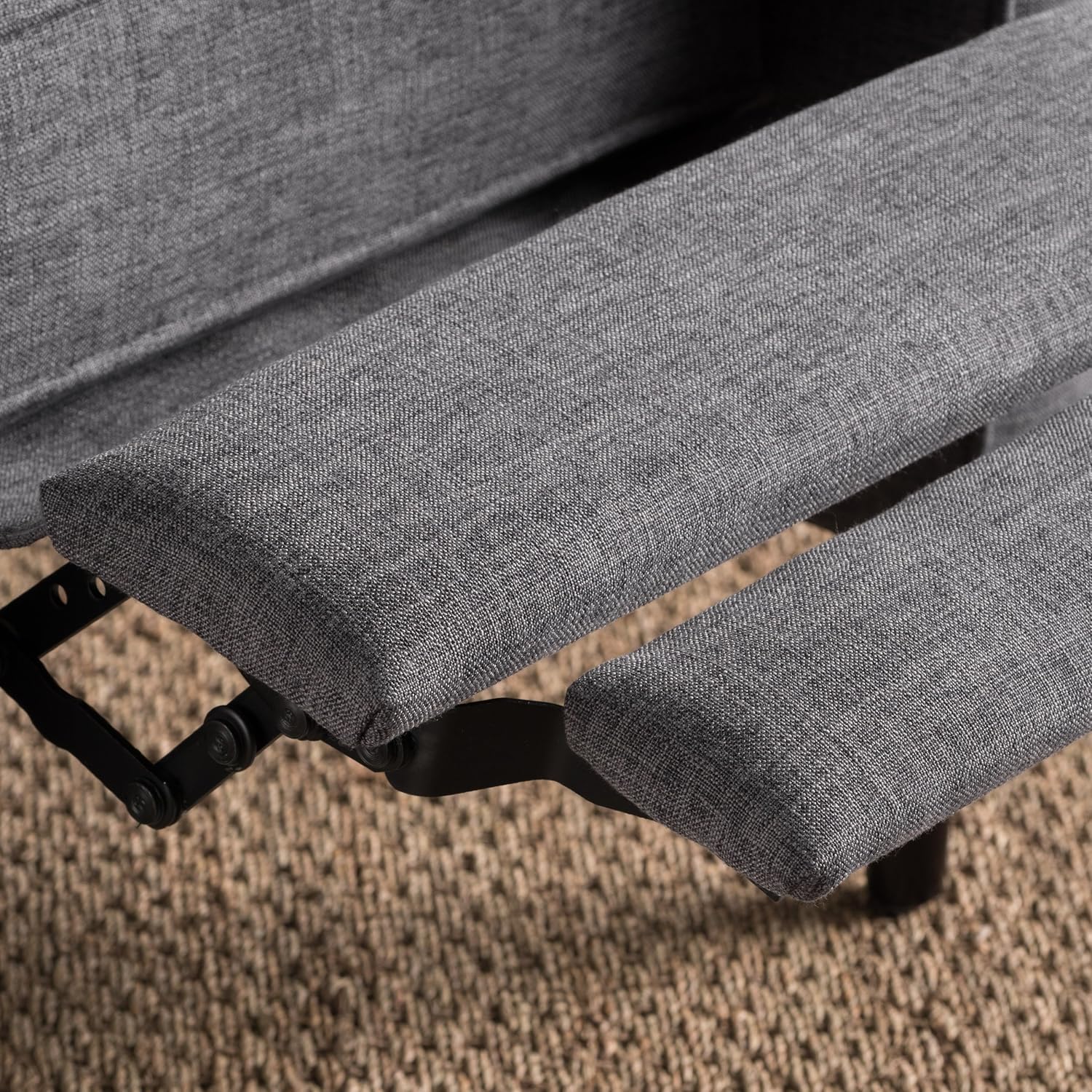 Modern Fabric Recliners, 2-Pcs Set